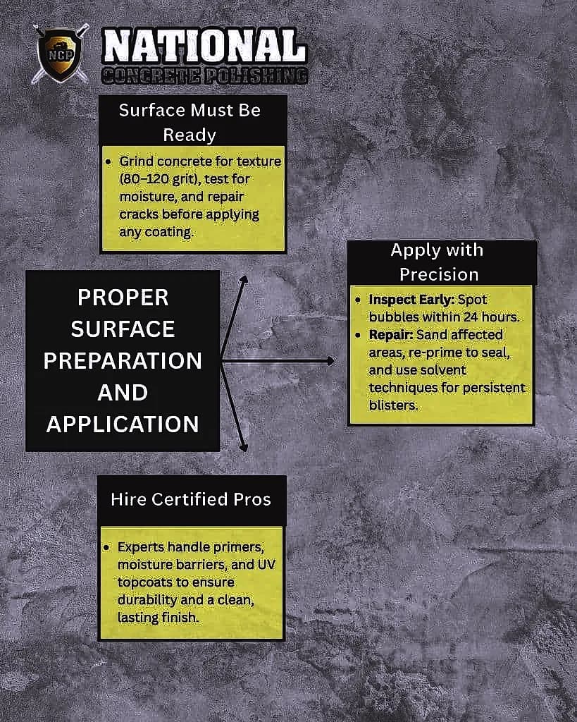 Proper Surface Preparation and Application