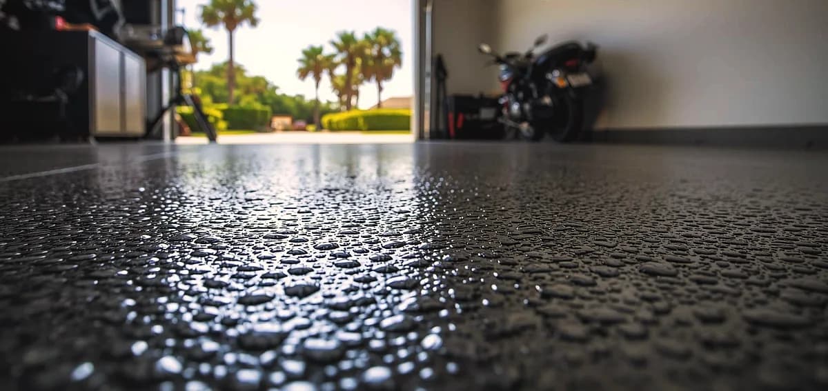 epoxy garage floor vs interlocking tiles