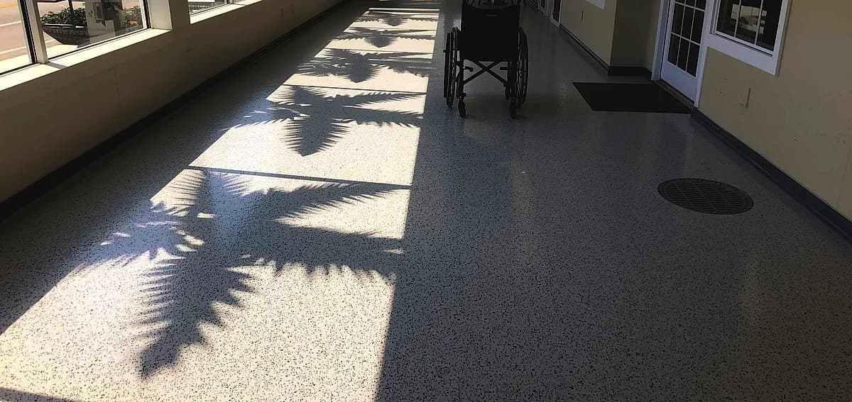 floor coating ADA slope compliance