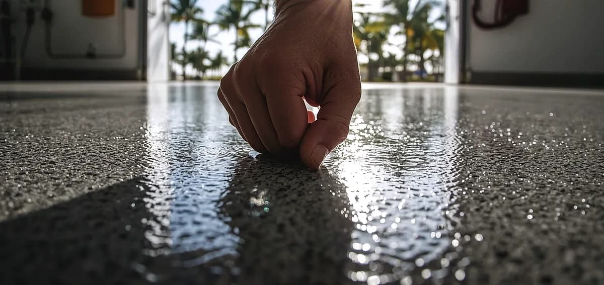 floor coating cure verification test