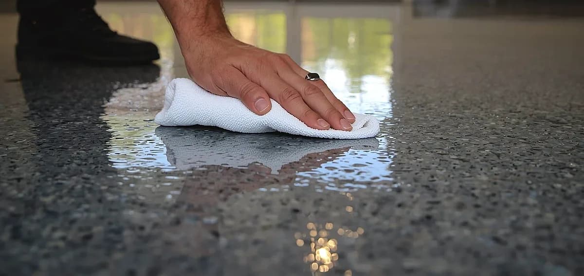floor coating cure verification test