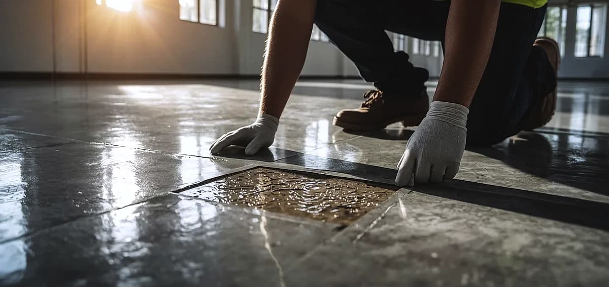 floor coating test patch proof