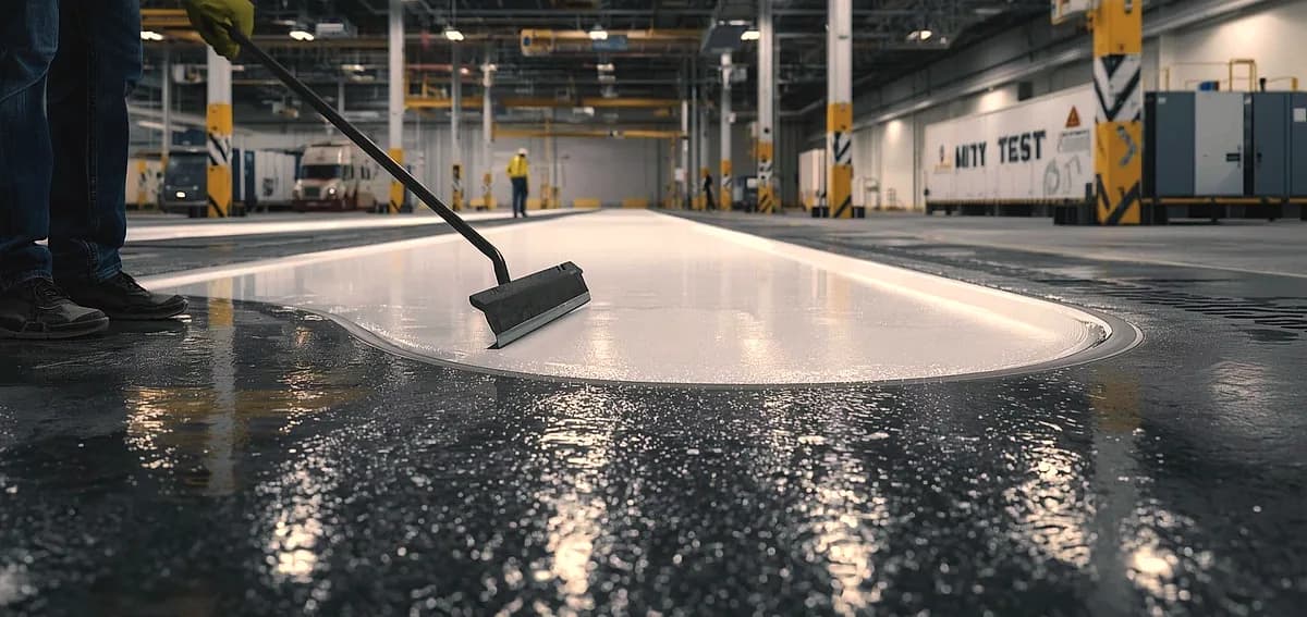floor coating test patch proof