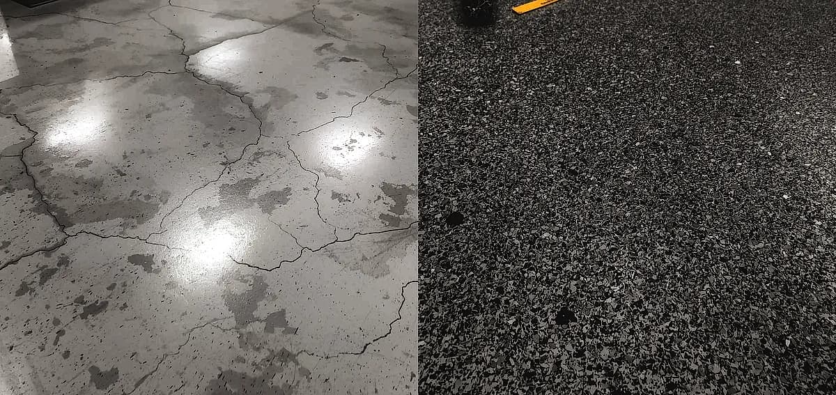 floor coating test patch proof
