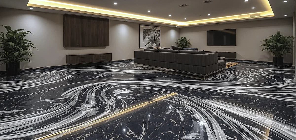 epoxy flooring basement