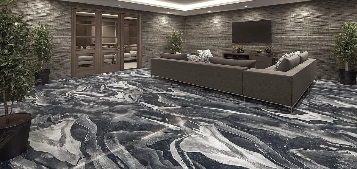 epoxy flooring basement