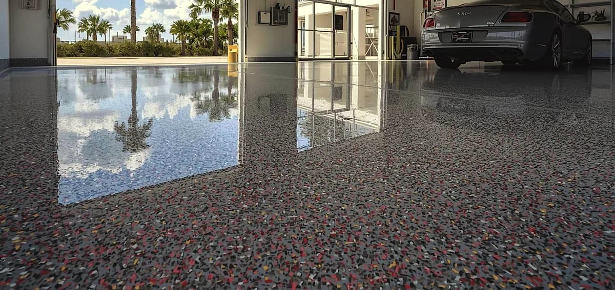 garage floor finishes for Miami homes