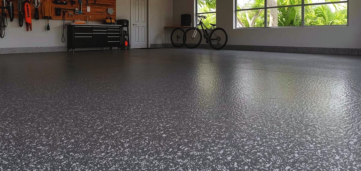 garage floor finishes for Miami homes