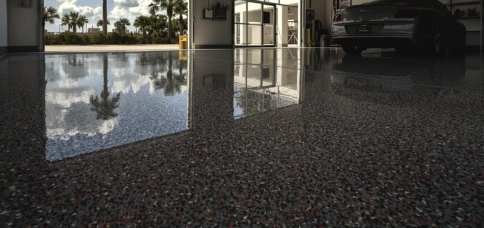 garage floor finishes for Miami homes