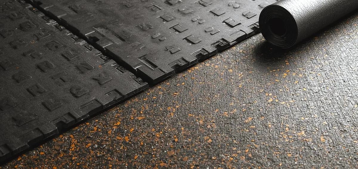 Gym Rubber Flooring Removal