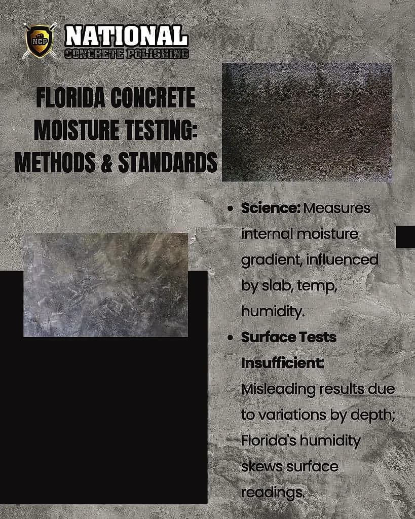 Concrete Moisture Testing: How It Works and Why It’s Essential in Florida — National Concrete Polishing