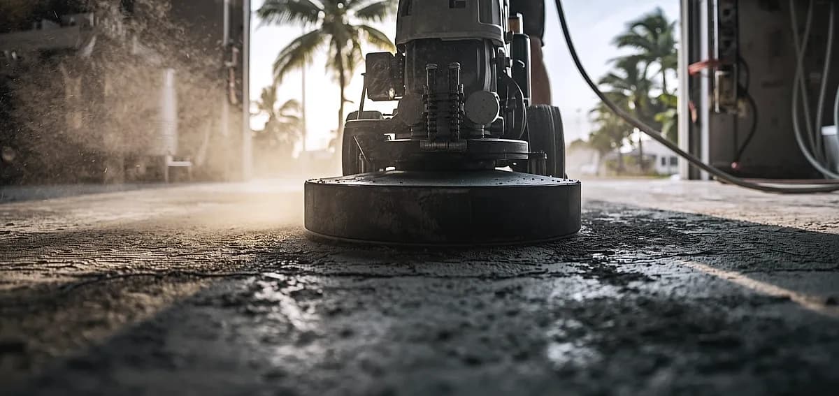 how long does concrete polishing take