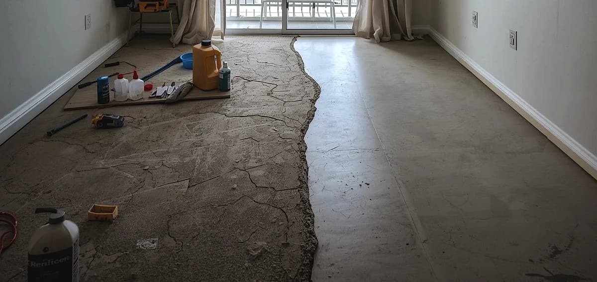 how long does concrete polishing take