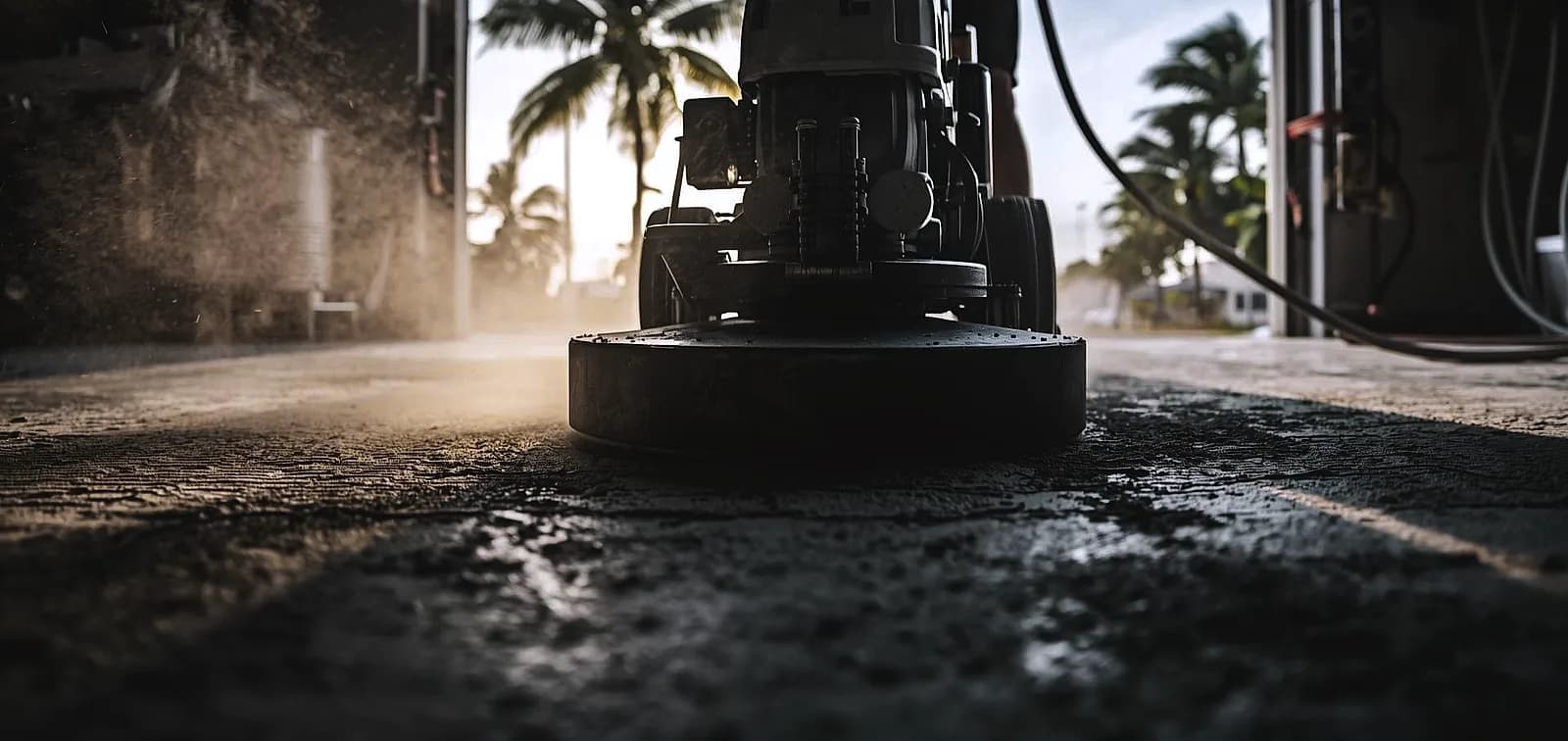 how long does concrete polishing take