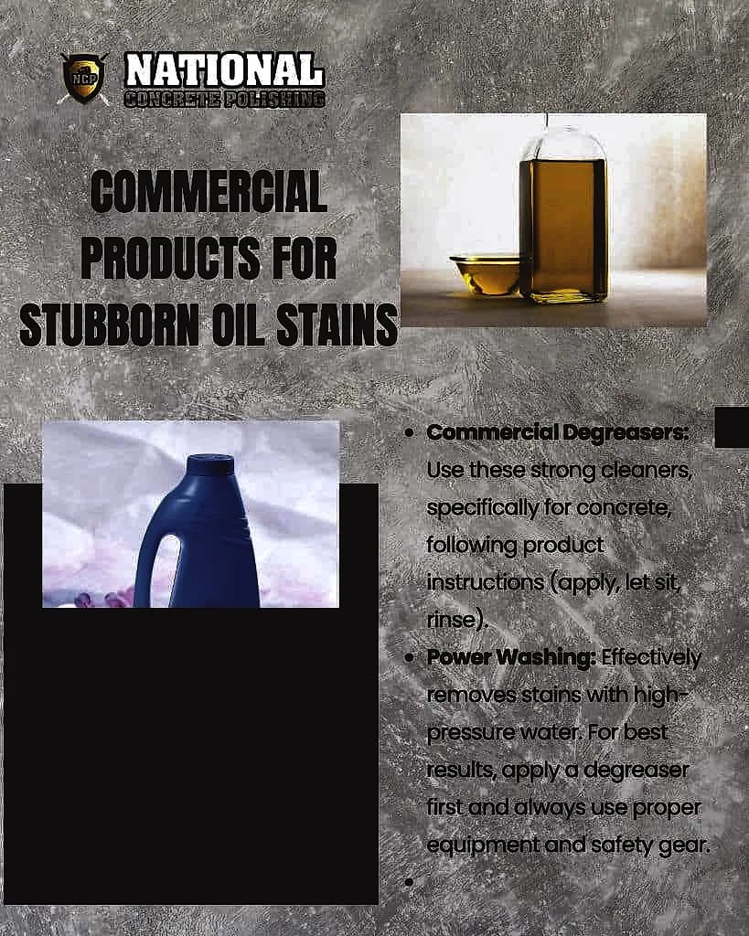 How to Get Oil Off Driveway: Tips and Tricks — National Concrete Polishing