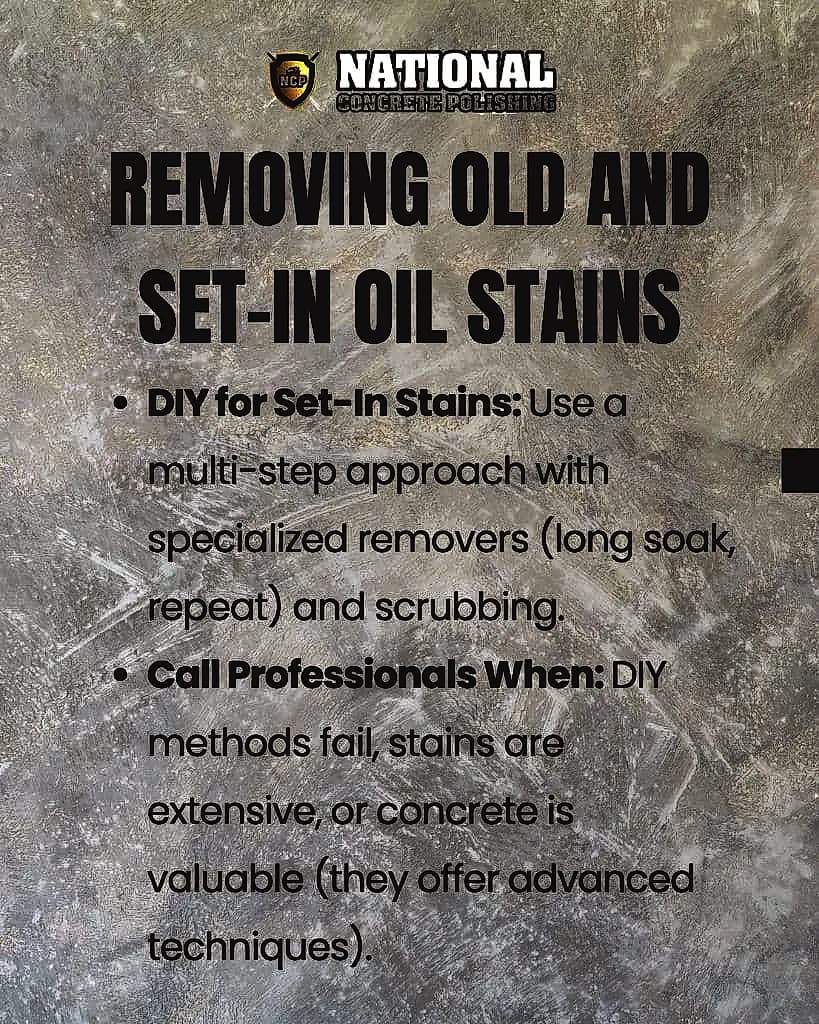 How to Get Oil Off Driveway: Tips and Tricks — National Concrete Polishing
