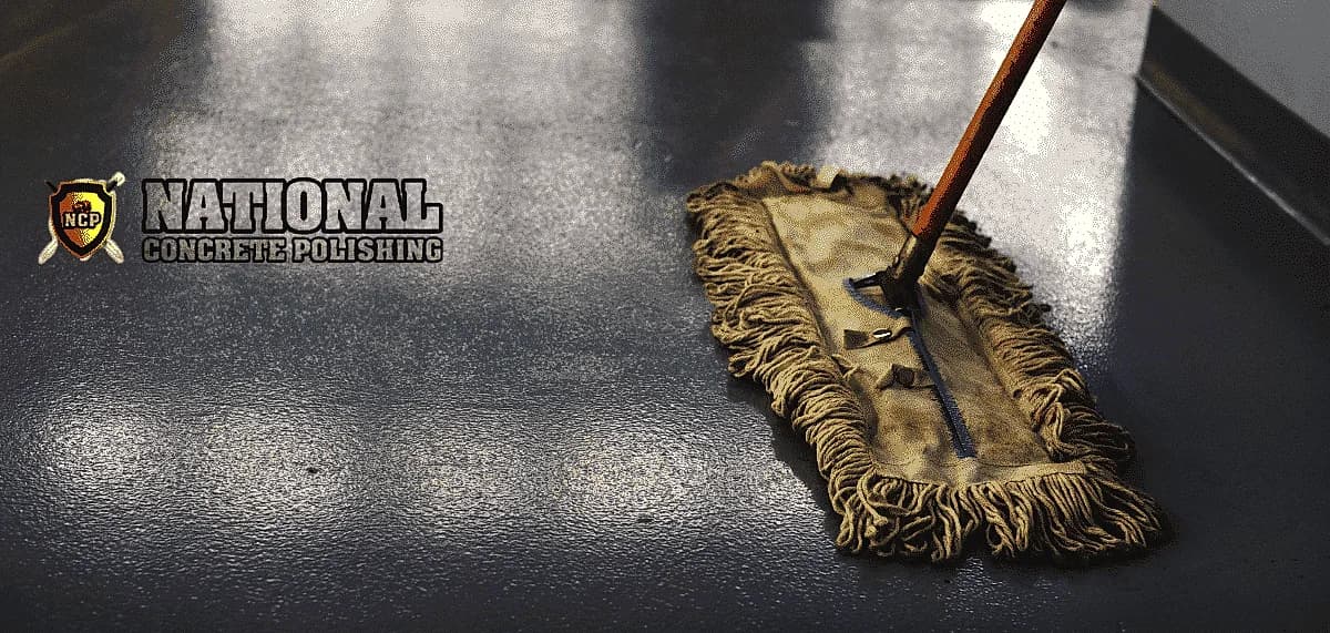 How To Keep Epoxy Floors Shiny — polished concrete floor