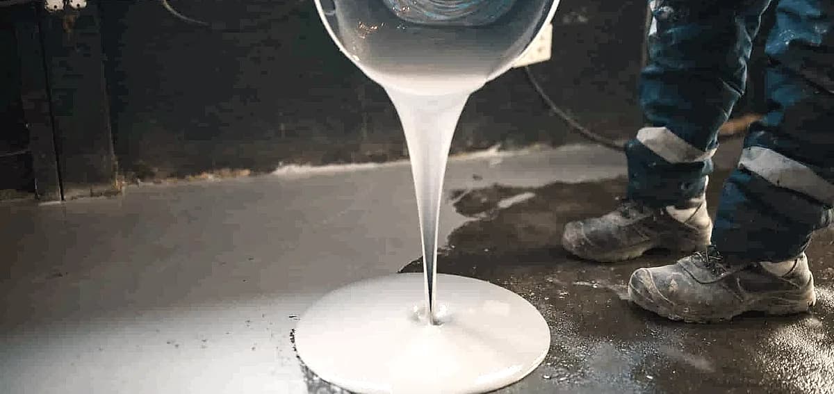 Epoxy flooring installation