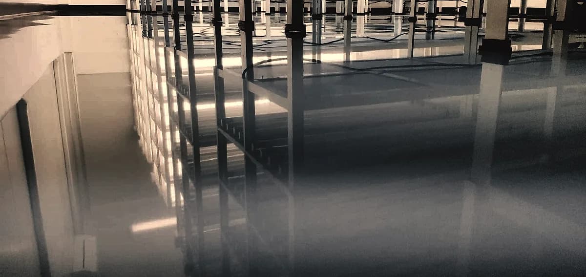 Epoxy floor testing