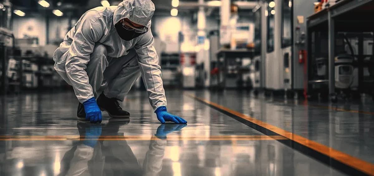 Laboratory Concrete Flooring Chemical Spill Containment