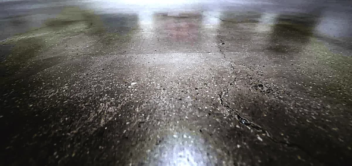 matte polished concrete