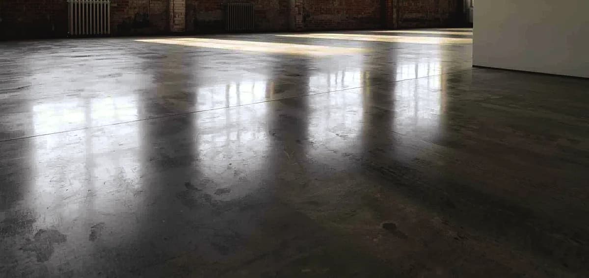 matte polished concrete