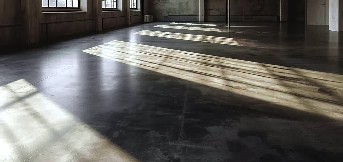 matte polished concrete
