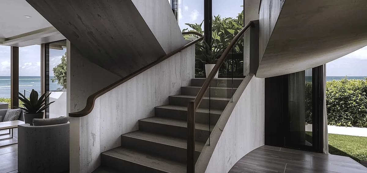 matte polished concrete