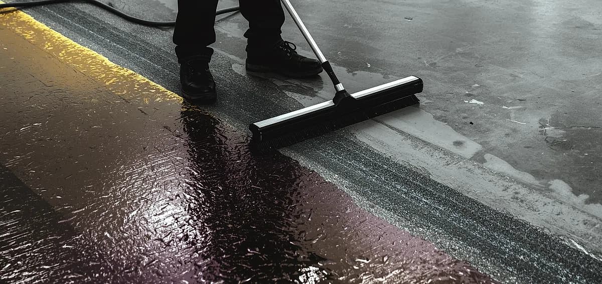 metallic epoxy application