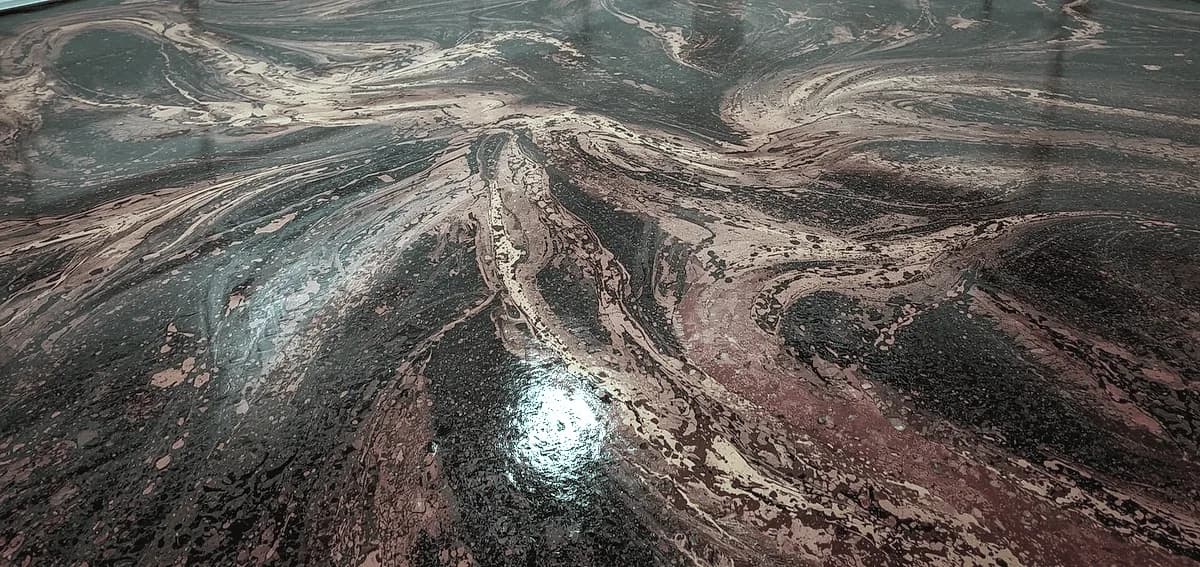 metallic epoxy floor south florida
