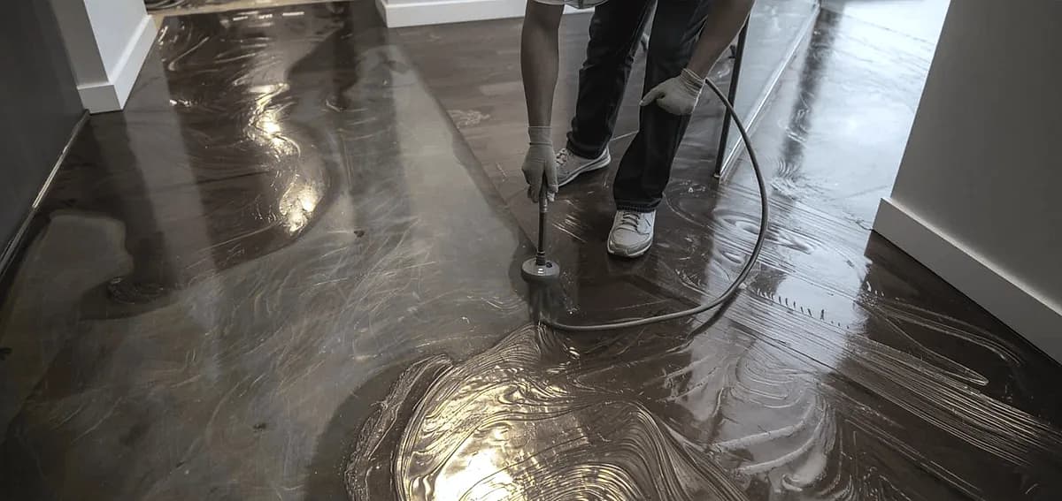 Metallic Epoxy Miami Residential Floors