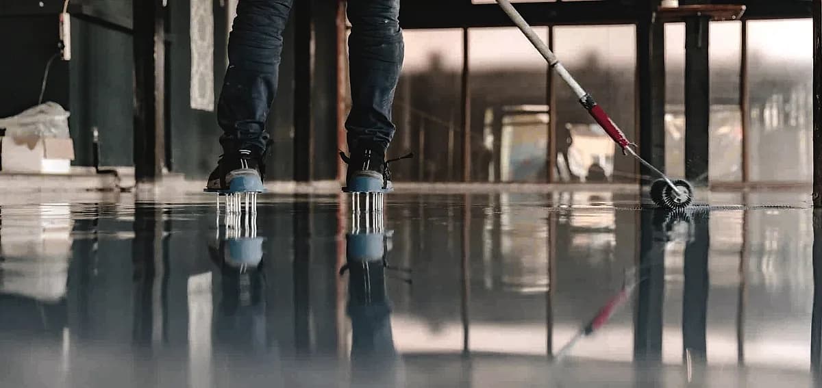 metallic floor epoxy