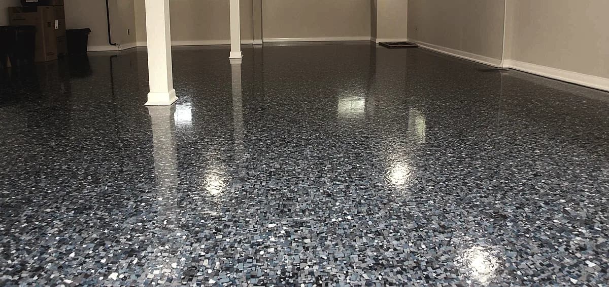 epoxy flooring basement