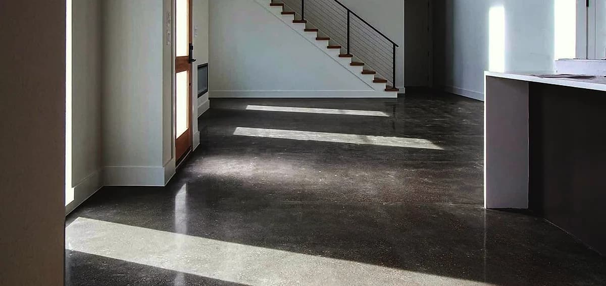 modern polished concrete floors