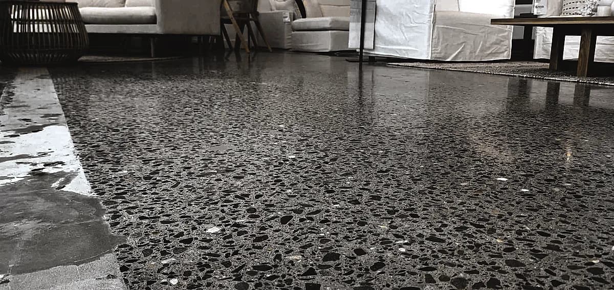 modern polished concrete floors