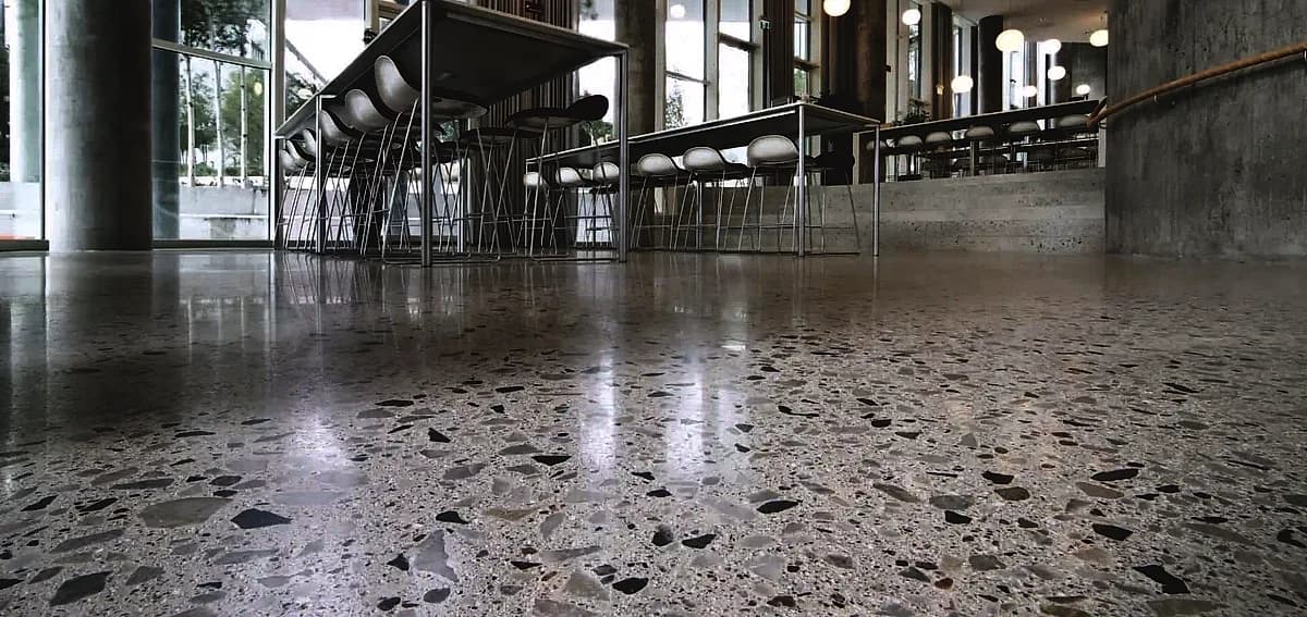 modern polished concrete floors