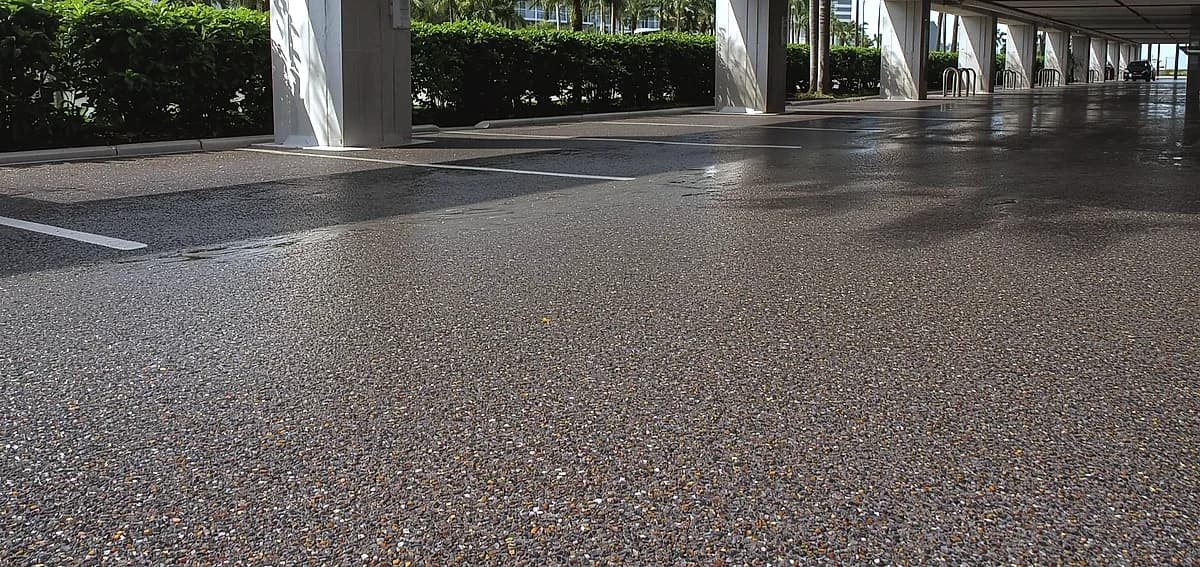 parking garage floor coating unique