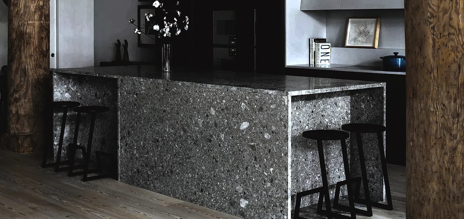 polished concrete countertops