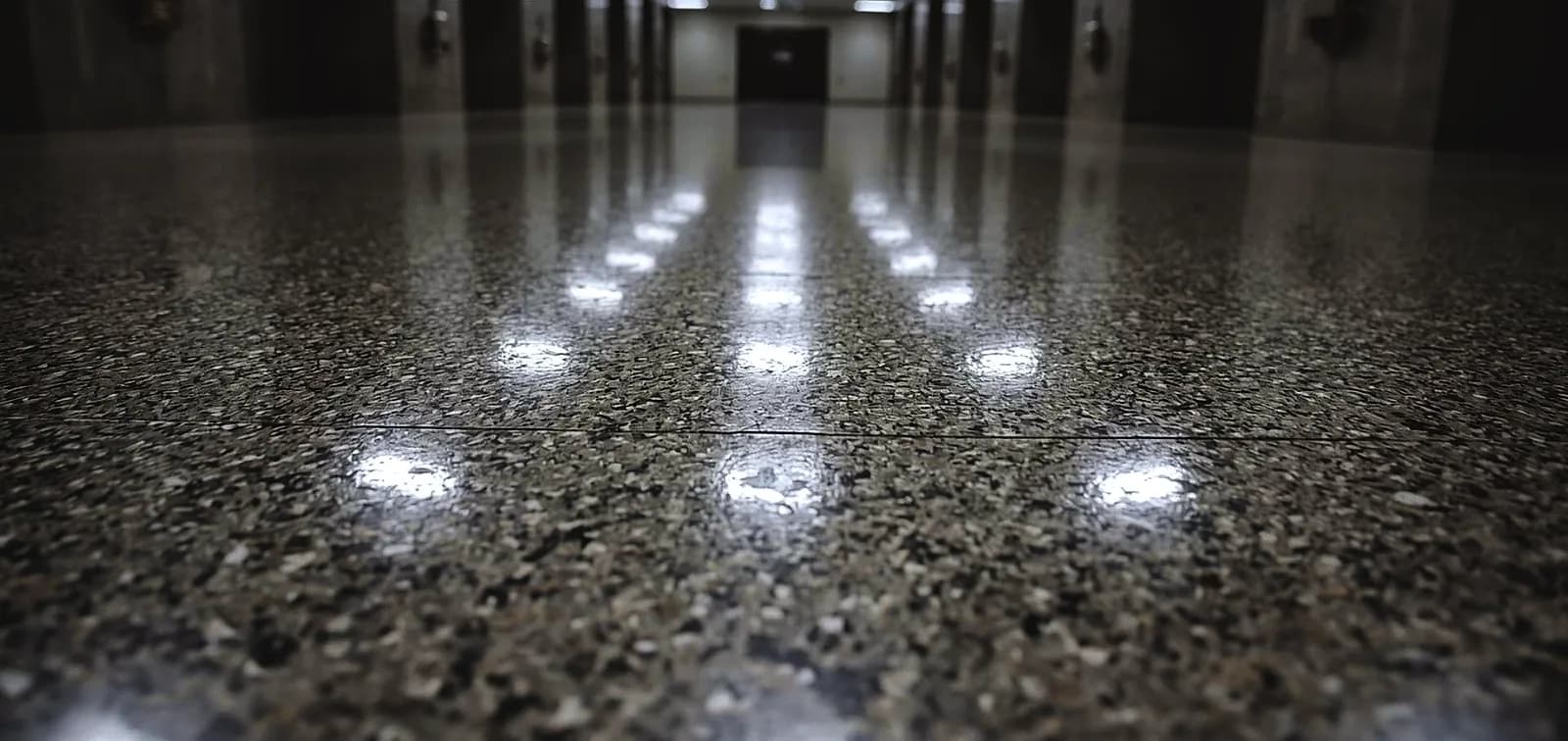 polished concrete crematorium