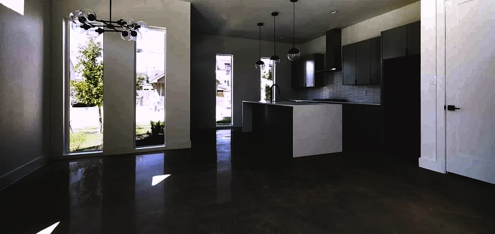 polished concrete flooring