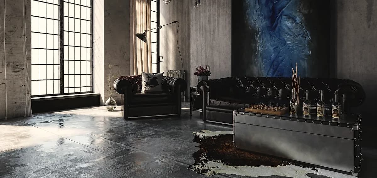 polished concrete floors in homes