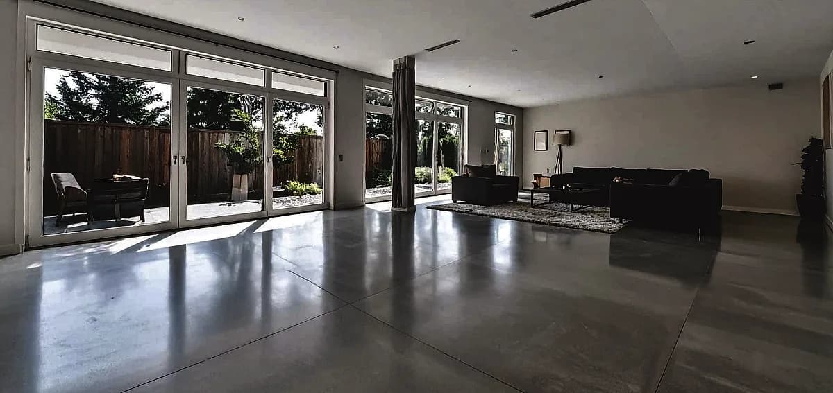 polished concrete floors in homes