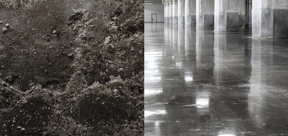 polished concrete LEED credits