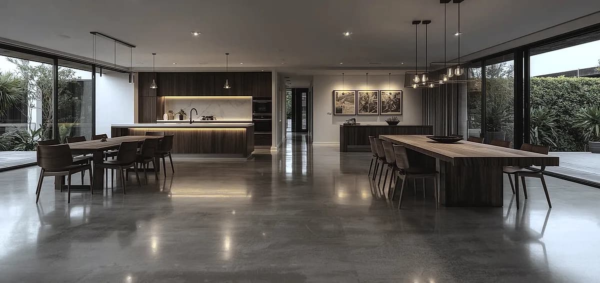 polished concrete residential benefits