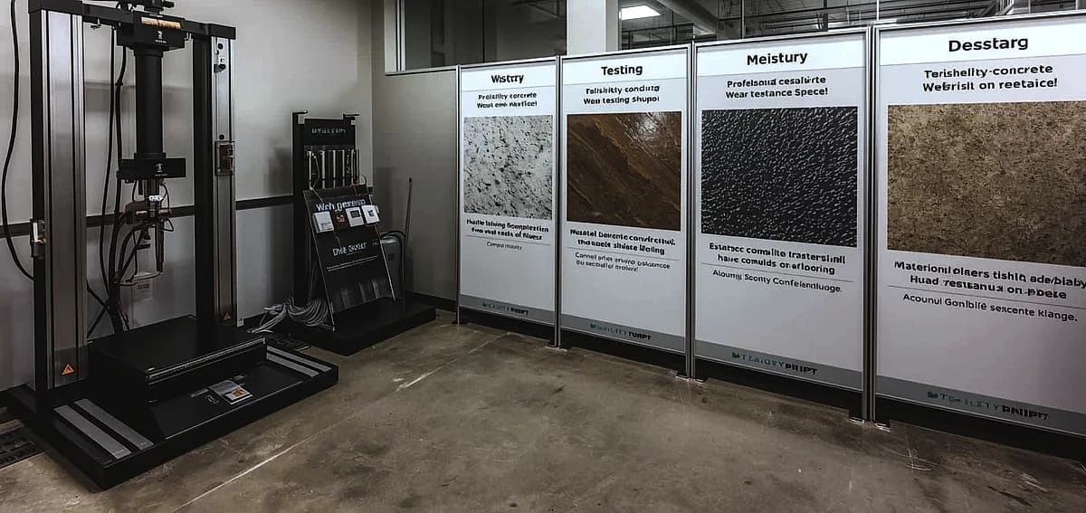 polished concrete showroom South Florida