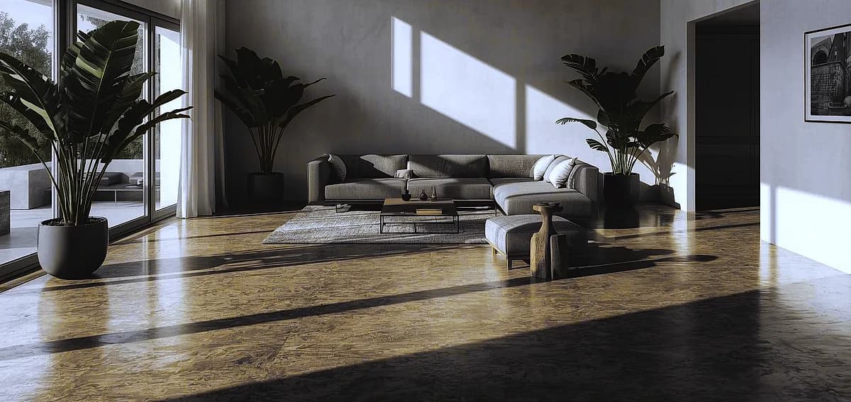 polished concrete vs tiles