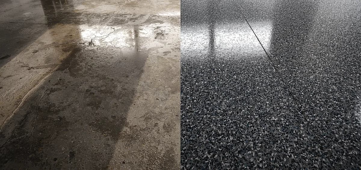 refresh existing epoxy floor