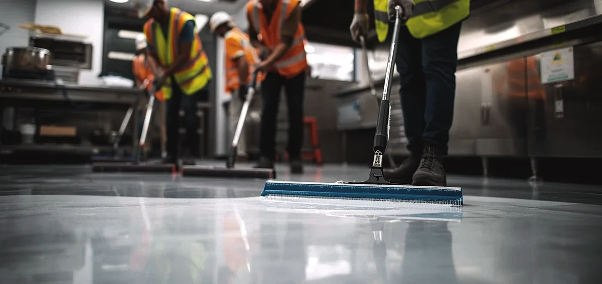restaurant floor replacement downtime