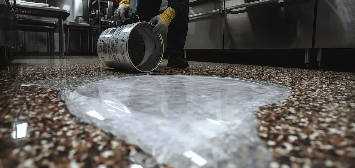 self-leveling epoxy flooring