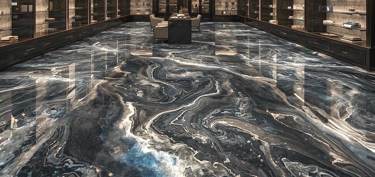self-leveling epoxy flooring